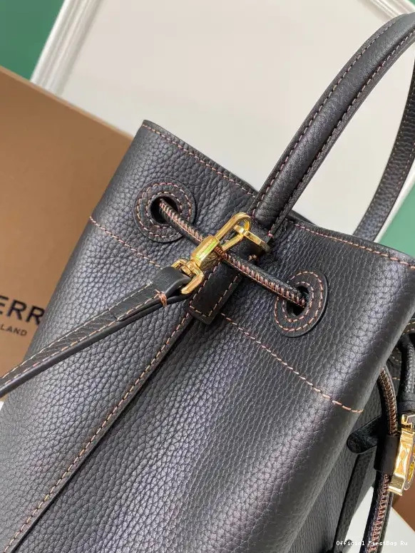 Official First Bag Ru Bag Small TB BURBERRY Bucket 0603